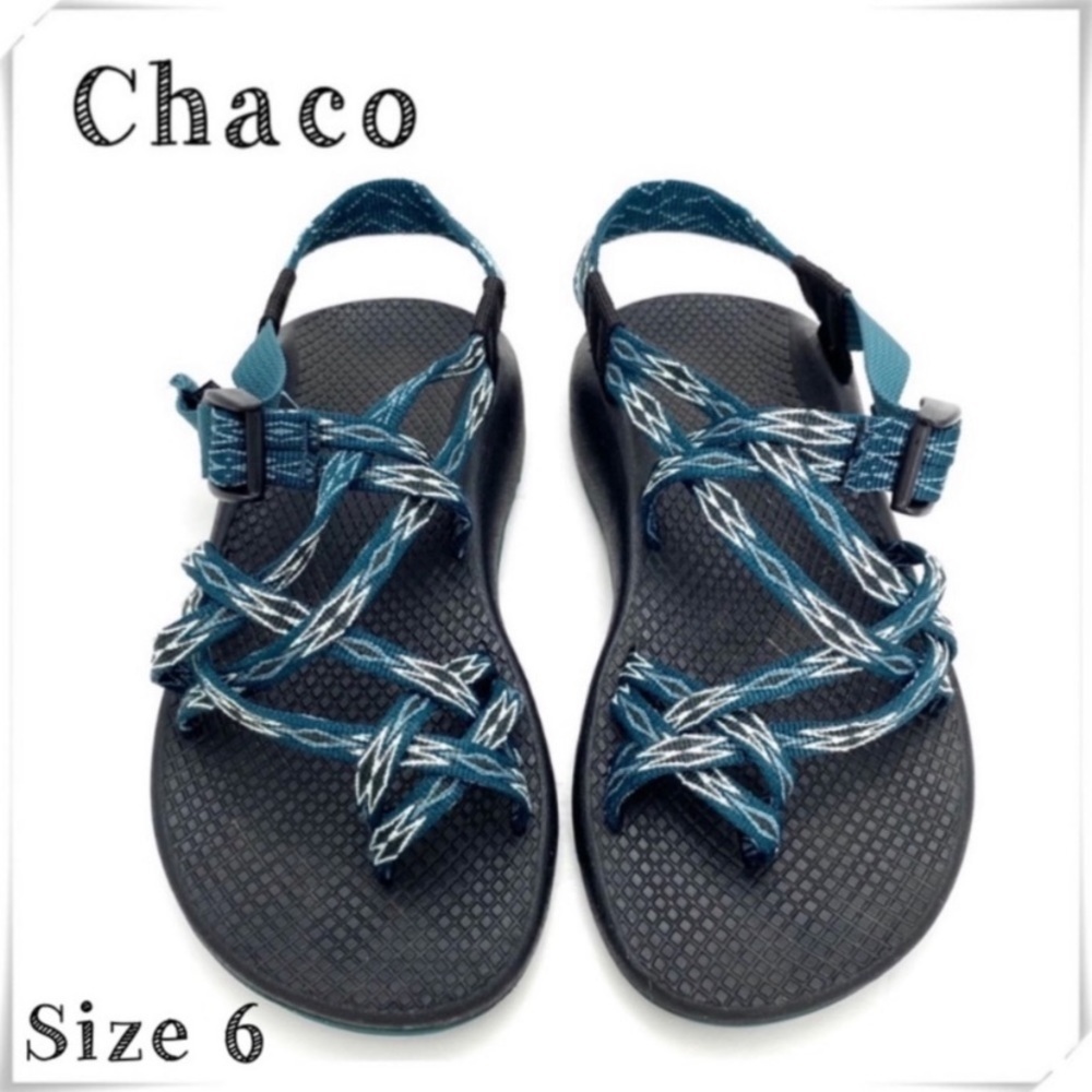 Chaco ZX/2 Classic Outdoor Waterproof Sandals Eclipse Green Style #1117 Size 6